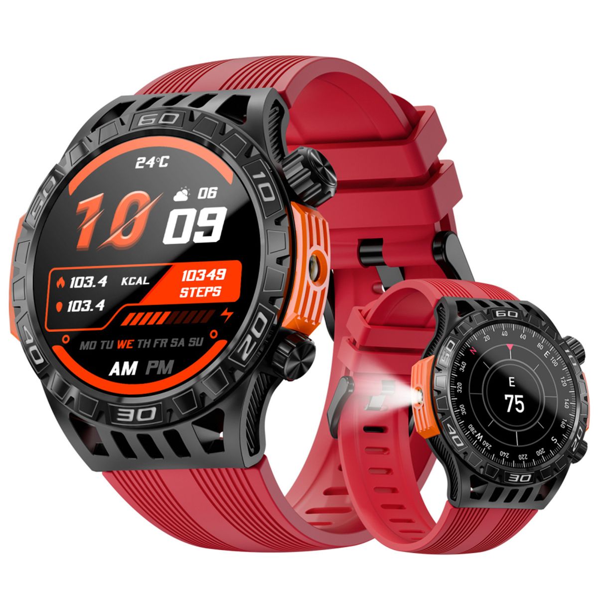 LOKMAT ZEUS 6 PRO AMOLED-Bildschirm GPS-Positionierung Smart Watch_voghion.com