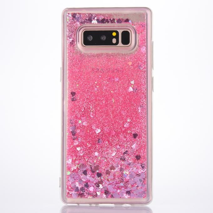 Ainulaadne kohandatud nime- ja tähekujuline vedel liivaga telefoniümbris iPhone 13 14 15 16 Pro Maxile Samsung S23 S24 S25 Ultra Note 20-le_voghion.com