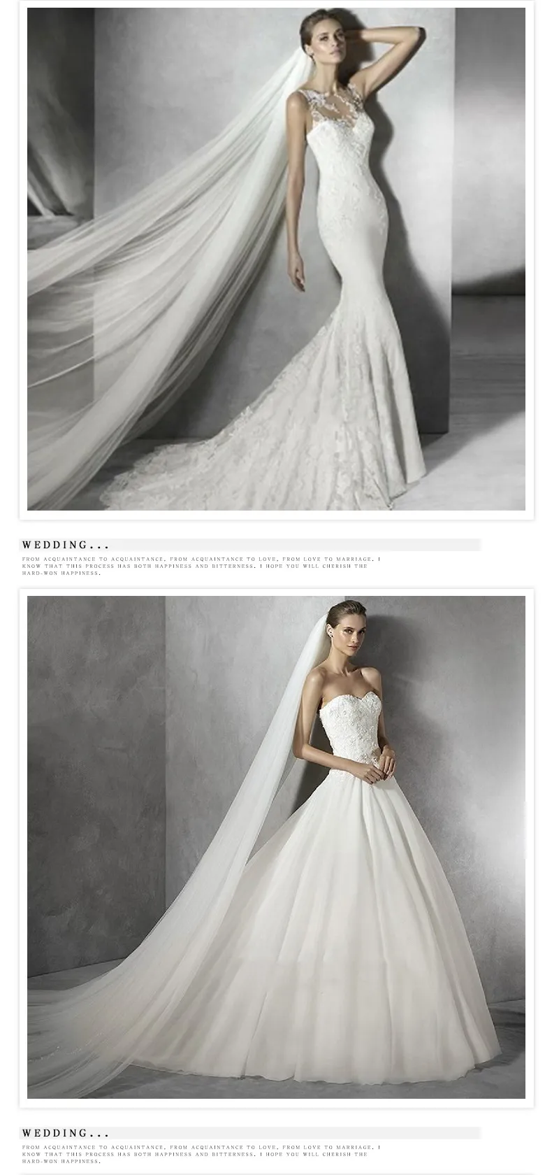 Women's Clothing Veil bride new style wedding single layer lace veil wedding dress long accessories clothing accessories long_voghion.com