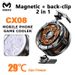 2 IN 1 MEMO CX08 Magnetischer Rückclip Universal-Handykühler Halbleiter-Lüfter Gefrierkühler für IOS_voghion.com