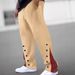 Herrenbekleidung Neue Sporthose mit Knöpfen Farbe Mode_voghion.com