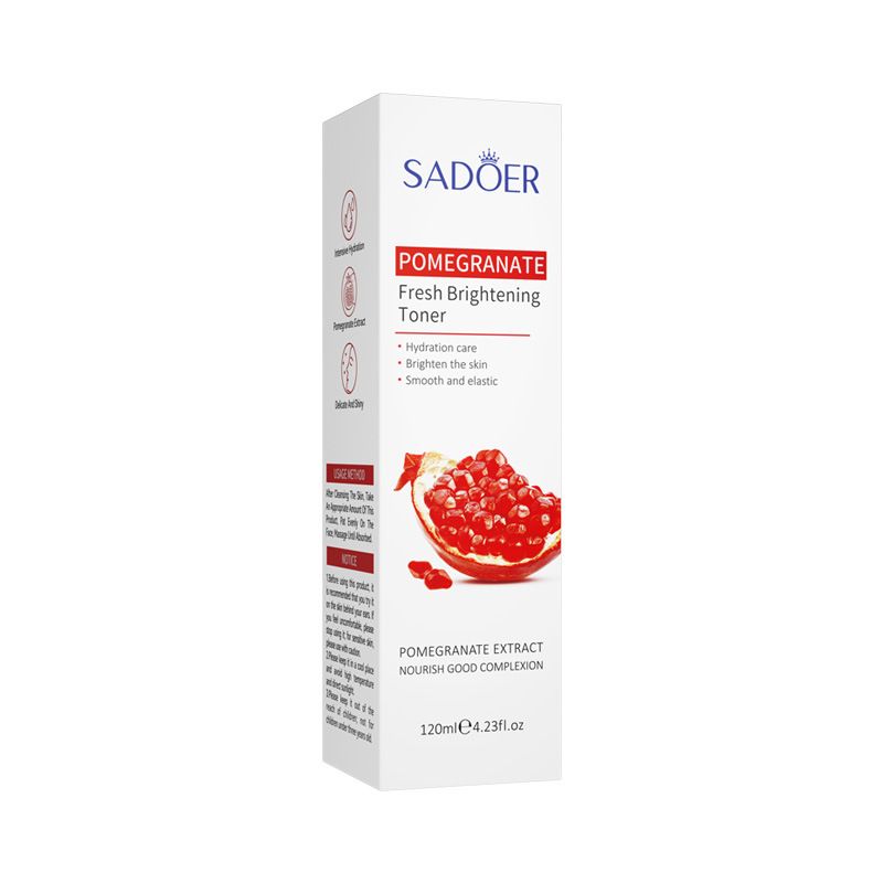 SADOER Pomegranate Fresh Beautiful Skin Toner Moisturizes, And Shrinks Pores Facial Care_voghion.com