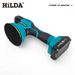 Lucidatrice a batteria HILDA da 6 pollici e 21 V per la cura, la ceratura e la lucidatura dell'auto: leggera e potente con velocità regolabile_voghion.com