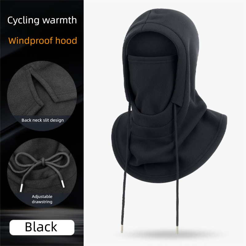 Maschera per il viso calda e antifreddo per autunno e inverno, cappuccio interno per casco da moto ad asciugatura rapida, cappello scaldacollo antivento in pile_voghion.com
