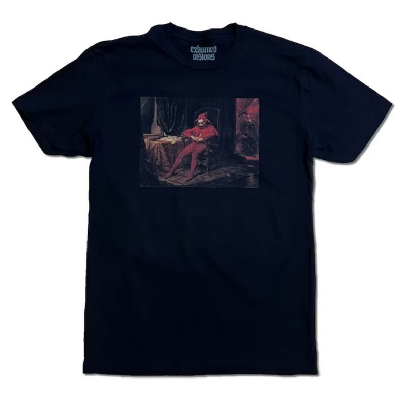 Stanczyk - Cămașă neagră - Jan Matejko - Sad Jester Clown._voghion.com