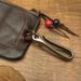 Handmade Car Case For Men And Women, Multifunctional Vegetable-Tanned Key Holder, Genuine Leather Zipper Coin Purse,_voghion.com