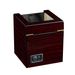 Double Watch Winder Automatic Rotation Wood Display Case Storage Organizer_voghion.com