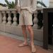Men's Clothing Linen Casual Shorts Men's Korean Style Trendy Straight Pants Summer Thin Loose Five Point Beach Pants_voghion.com