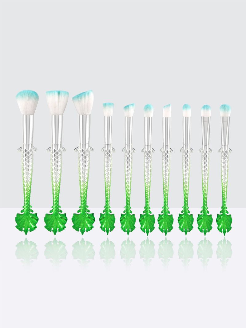 10 neues mehrfarbiges Make-up-Pinselset_voghion.com