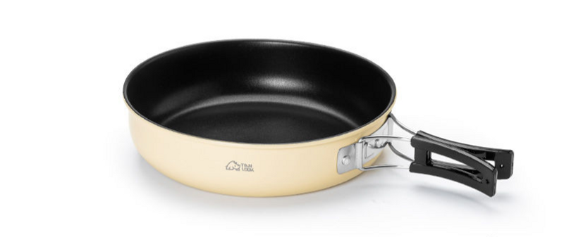 Outdoor-Kochgeschirr, kochendes Wasser, Teekanne, Bratpfanne, tragbarer Outdoor-Kocher, Camping-Geschirrset, Topfzubehörset_voghion.com