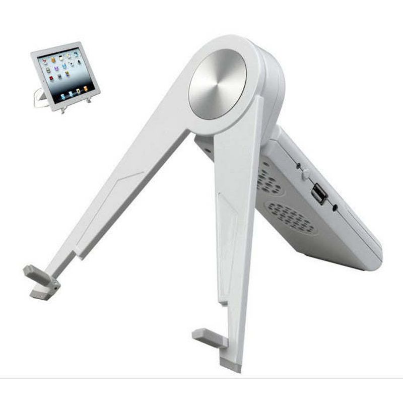 iPad Easel Stand with SpeakeriPad Easel Stand with Speaker_voghion.com