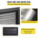 VEVOR Flood Vent, 16" X 32" Foundation Flood Vent, To Reduce Foundation Damage And Flood Risk, Black, Wall Mounted Flood Vent, For Crawl Spaces,Garages & Full Height Enclosures (16" X 32")_voghion.com