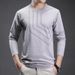 Long sleeved T-shirt for leisure, sports, fitness, high elasticity, quick drying top_voghion.com