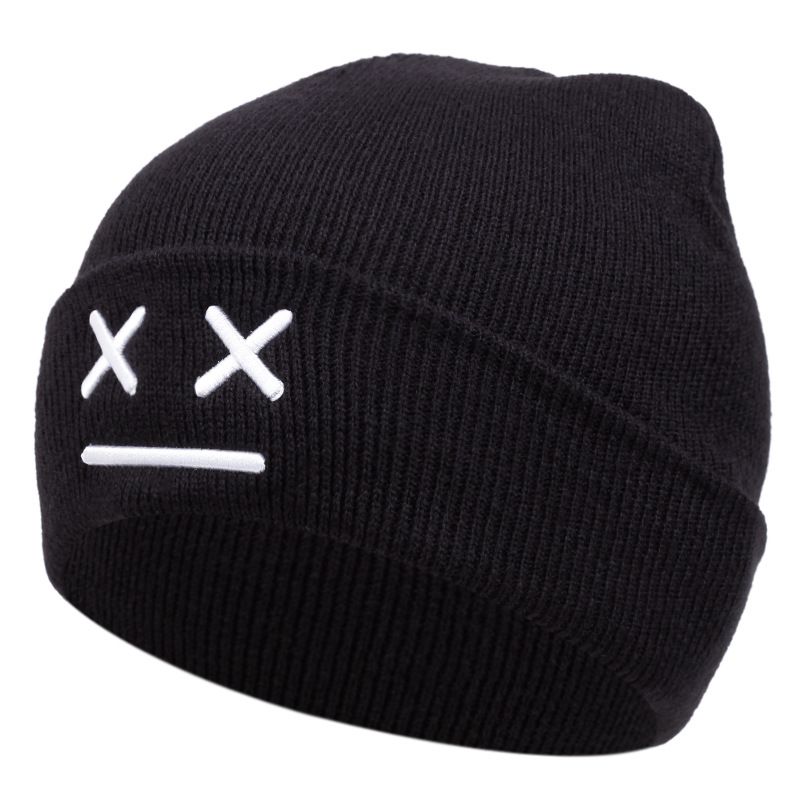 Men's 2025 Fall/Winter New Warm Knit Beanie Stylish And Versatile Wool Beanie_voghion.com