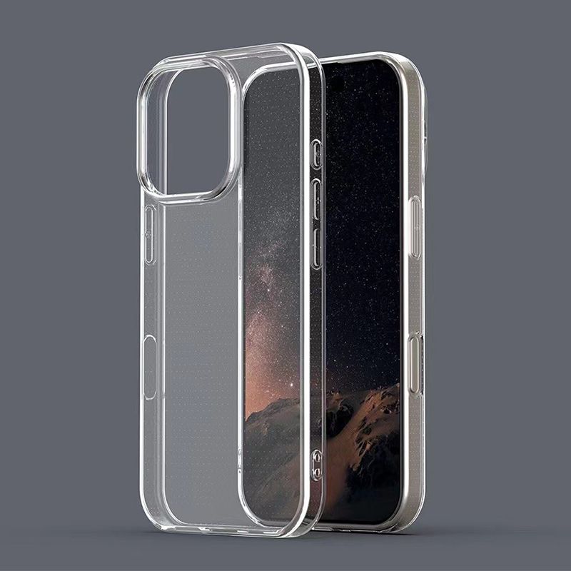 Ultra Thin Clear Silicone Case For iPhone 16 15 14 13 12 11 Pro Xs Max Mini XR X Plus Transparent Shell Ultra Thin Back Cover_voghion.com