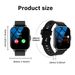 Smart Watch Bluetooth Call Smartwatch Touch Dial For Android Music Fitness Tracker Sports Watches_voghion.com