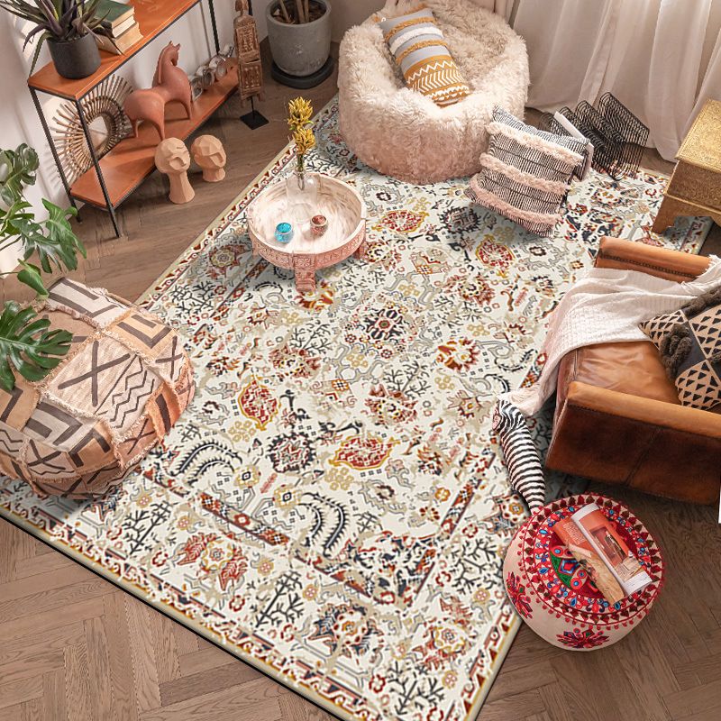 Têxtil para casa Estilo étnico turco Tapete de caxemira para sala de estar Tapete persa para hotel em casa de família Tapete de cabeceira para quarto Tapete para sofá Mesa de centro_voghion.com