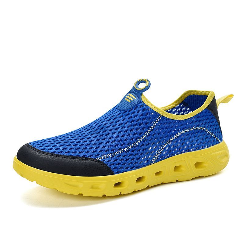 Grote Wasserschuhe Outdoor-Sport-Wasserschuhe Herrenschuhe Mesh-Stoff atmungsaktive Wanderschuhe_voghion.com