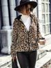 Women's Long Sleeve Fur Coat With Hood, Polyester Spandex Blend, Relaxed Fit, Autumn And Winter Wear, Zipper_voghion.com