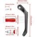 2 pezzi/set CNC per leve freno e frizione per moto, protezione anticaduta, freno, paramani, asta di protezione per arco_voghion.com