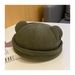 Autumn Winter Cute Ear Melon Cap For Women Korean Fashion Sweet Cool Personality Hipster Landlord Face Slimming_voghion.com