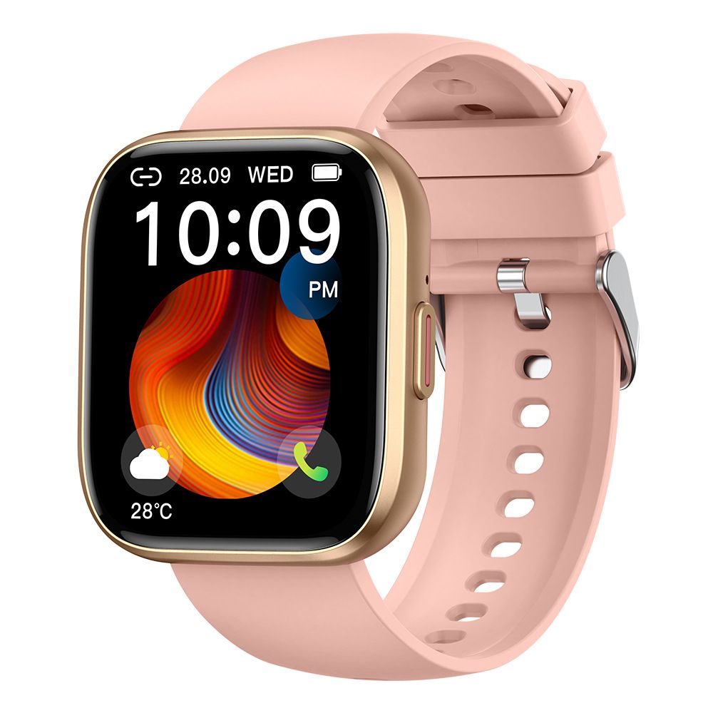 Smartwatch voor dames en heren met Bluetooth-bellen, hartslag- en bloeddrukmeter, slaapregistratie, waterdicht, fitnesstracker_voghion.com