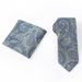 High-end Silk Yarn-dyed Tie Square Scarf Cufflink Set, Casual Red-colored Woven Wedding Tie Set_voghion.com