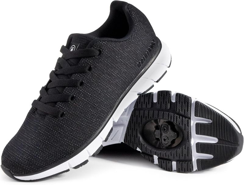 Men's Indoor Cycling SPD Compatible Pre-Installed Cleats Road, Gravel & Spin Bike Shoes - Walkable Design_voghion.com