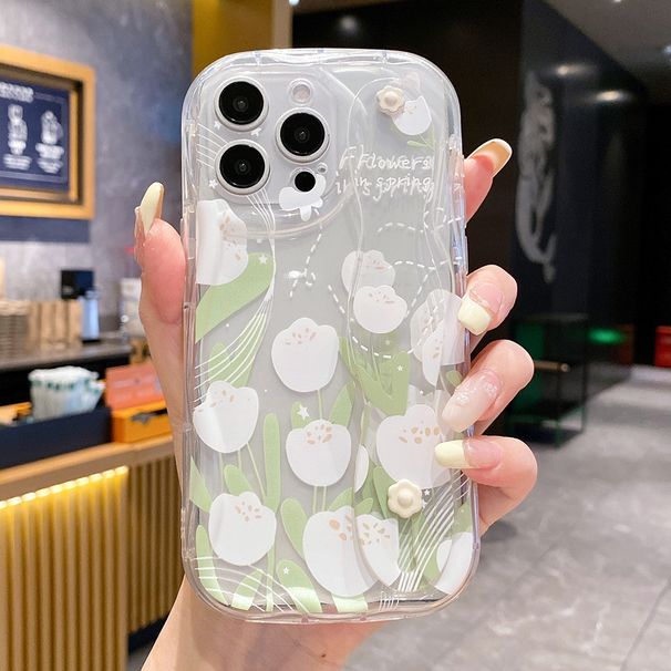 Wrist Strap Case For Redmi Note 14 13 12 11 Pro Plus 13C Xiaomi Poco X7 F6 F5 Pro 14T 13T 12T 11T Tulip Flower Phone Holder Case_voghion.com