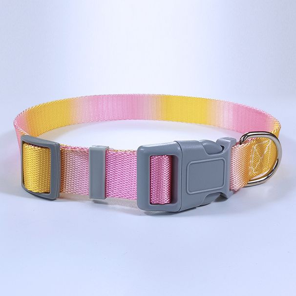 Produttore all'ingrosso di guinzagli per cani con catena e pettorina per pettorali con gradiente di colore e dopamina, di grande vendita._voghion.com