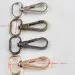 5pcs 4 Sizes Metal Swivel Trigger Lobster Clasp Snap Hook Key Chain Ring Paracord Lanyard DIY Craft Outdoor Backpack Bag_voghion.com