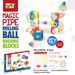 "STEM Educational Building Blocks Toy - 100-Piece DIY Pipe Maze Construction Set For Kids & Teens, Creative Play & Brain Development (Multi-Color)_voghion.com