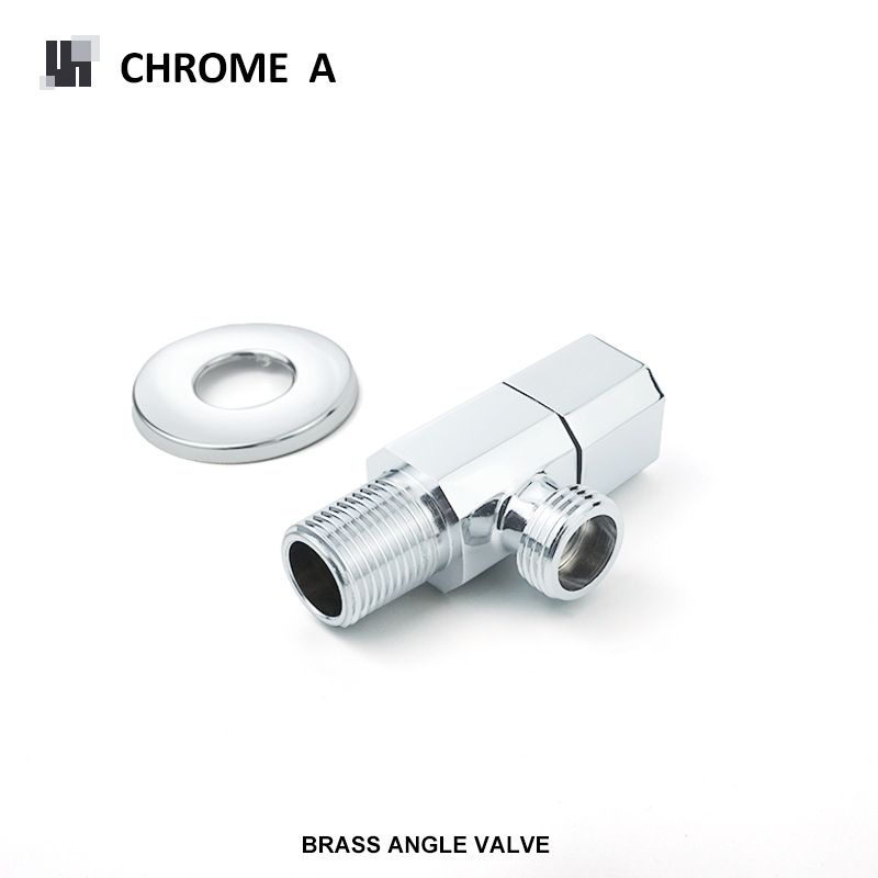 Sárgaréz egy az egyben négypontos sarokszelep vastagított rézfogú meleg és hideg vizes háromszögszelep univerzális WC-vízmelegítő bemeneti szelep_voghion.com