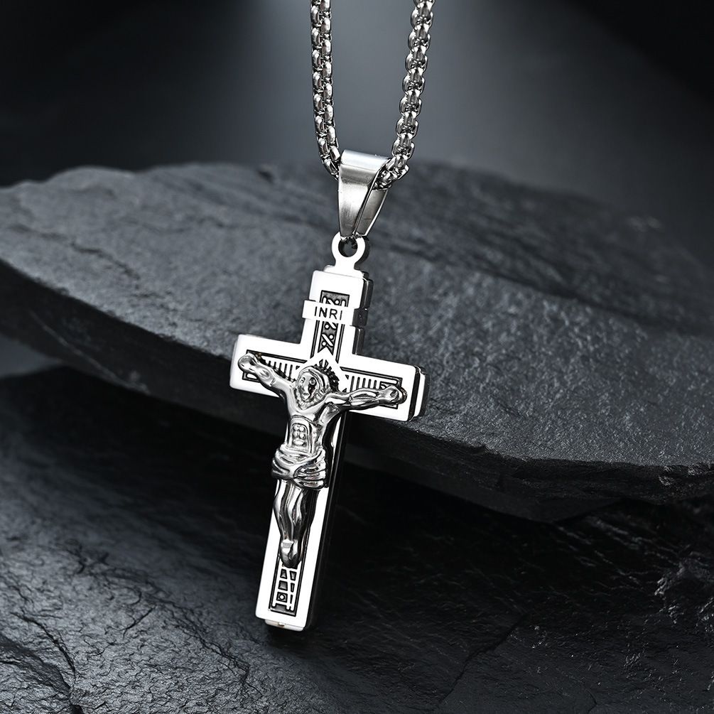 Collana Wind Cross Accessori da indossare personalizzati da uomo_voghion.com