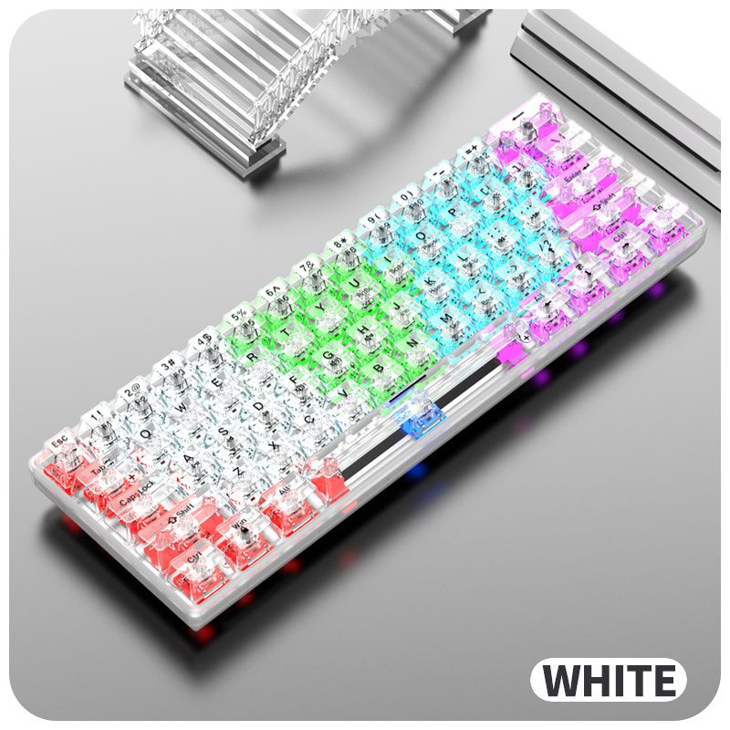 Arrivals K New Transparent Keycap Customized Hot swappable White Axis Wired Mechanical Keyboard Magic Co     eycap        eyboard_voghion.com