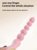 Vibratore anale con perline in silicone, giocattoli sessuali femminili, punto G vibrante a 10 frequenze, orgasmo_voghion.com