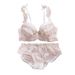 Japanese Style Girl Embroidered Mesh Breathable Sweet Cute Push-up Bra Panties Set Lovers Sexy Shorts for Men_voghion.com