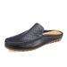 Men's Sandals, Half Flip Flops, Genuine Leather Herringbone, Summer Breathable And Fashionable Trendy Toe Caps, Casual_voghion.com