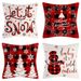 Christmas Pillow Cover Home Decoration Pillow Four Piece Set Living Room Sofa Cushion Cover Bedroom Pillow_voghion.com