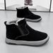 Men's Outdoor High-top Casual Men's Cotton Shoes Are Popular, Winter New Snow Boots Men's Shoes 2025 Fashion Men's Shoes_voghion.com