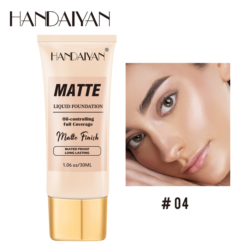 Handaiyan beauty concealer matte liquid flawless foundation make-up to cover hidden pores_voghion.com