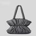 Personalized Shoulder Bag, New Arrival In Autumn And Winter, Large-capacity Pleated Drawstring Handbag, Soft And Lightweight Padded Underarm Bag._voghion.com