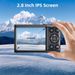 High Definition 4K 64MP 18X Zoom 2.8-inch IPS Screen Photography Digital Camera_voghion.com
