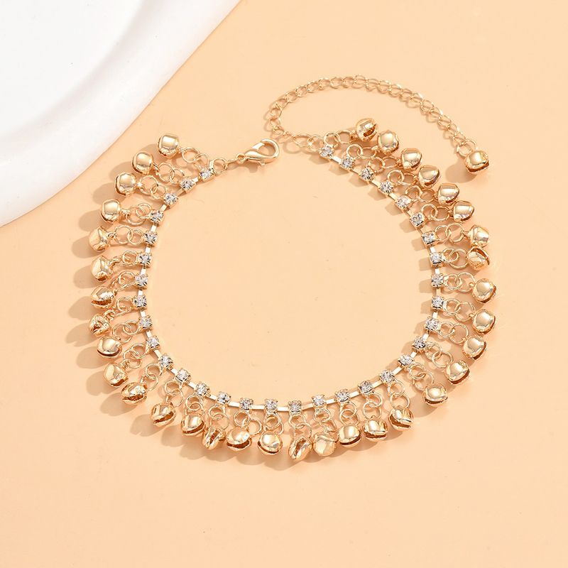 Jewelry Vacation Ethnic Style Beach Casual Street Photography Personality Bell Tassel Anklet_voghion.com