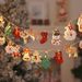Cross-Border Decoration LED String Party Supplies Iron Art Santa Claus Snowman Christmas Atmosphere Lights_voghion.com