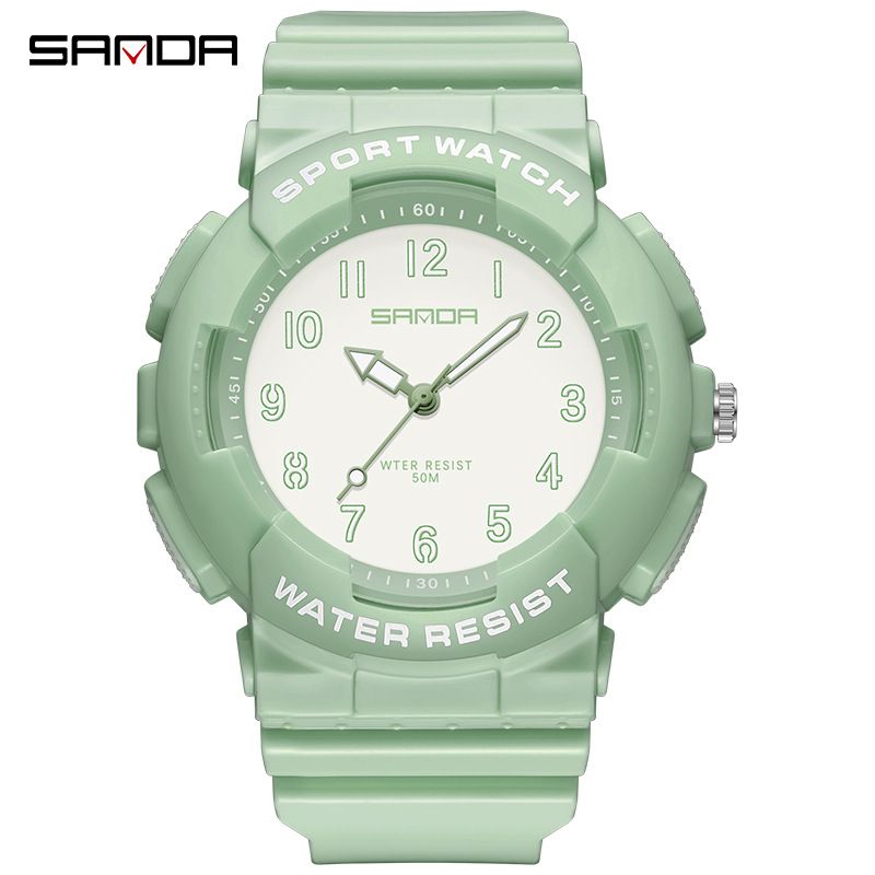 Orologio sportivo unisex alla moda con display digitale, impermeabile fino a 50 m, cinturino in TPU leggero, casual ed elegante per adolescenti e adulti._voghion.com