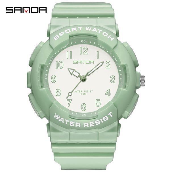 Orologio sportivo unisex alla moda con display digitale, impermeabile fino a 50 m, cinturino in TPU leggero, casual ed elegante per adolescenti e adulti._voghion.com