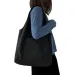 Womens shopping handbag eco-friendly storage reusable canvas shoulder school bag girls Christmas gift Y241011_voghion.com