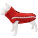 Reflective Jacket Autumn Warm Large Dog Clothes Pet Cotton Coat Winter_voghion.com