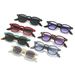 Men's Sunglasses Anti Ultraviolet Strong Light Foreign Trade Fashion Trend Rice Nail Square Black Frame_voghion.com